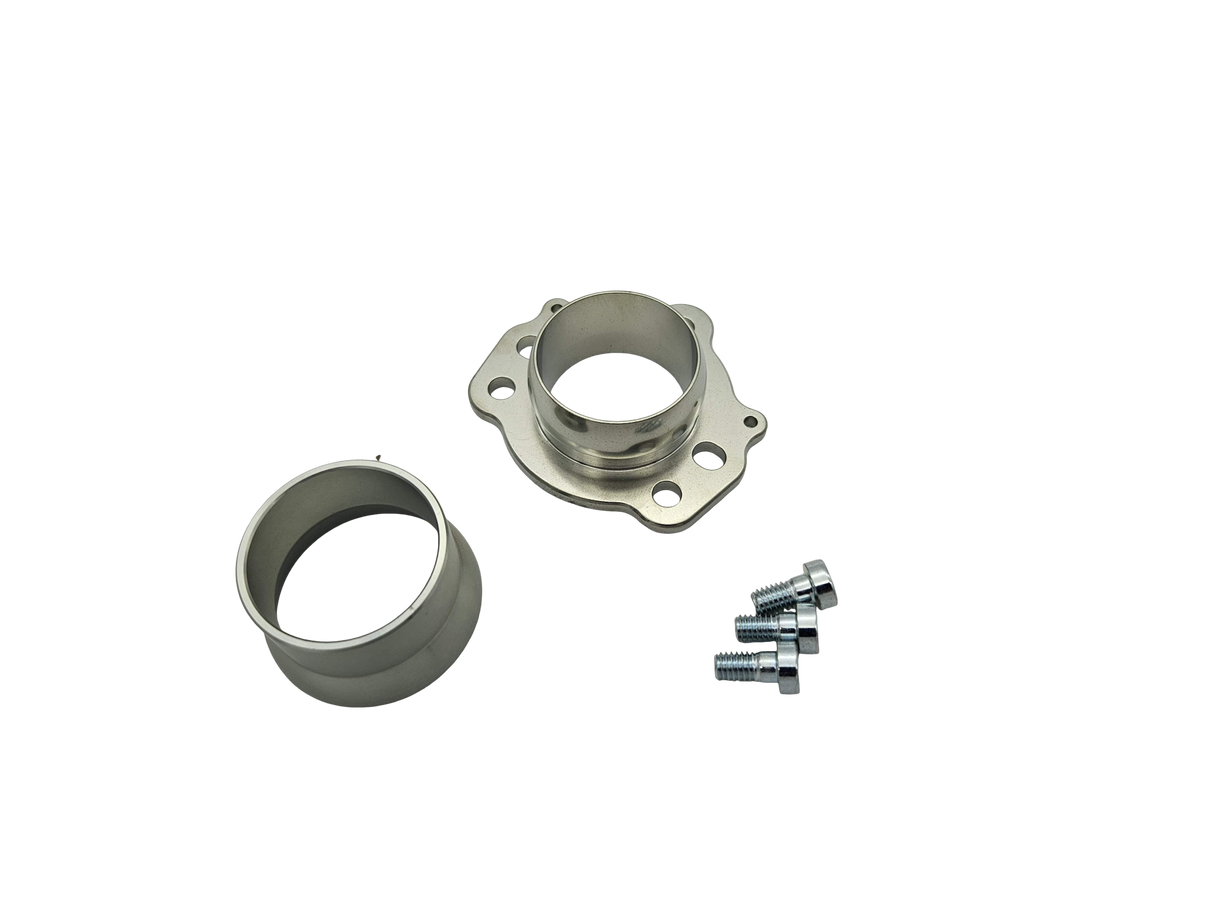 Rotule d'échappement à bride venturisée 100cc Nitro/FLR - Ø38mm