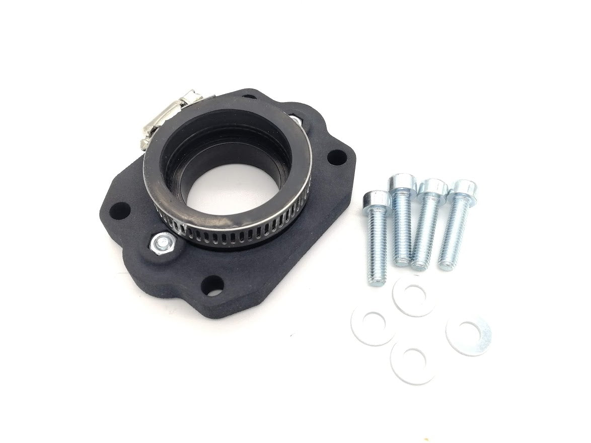 Pipe carter hybride droite ultra courte Ø34mm - PWK