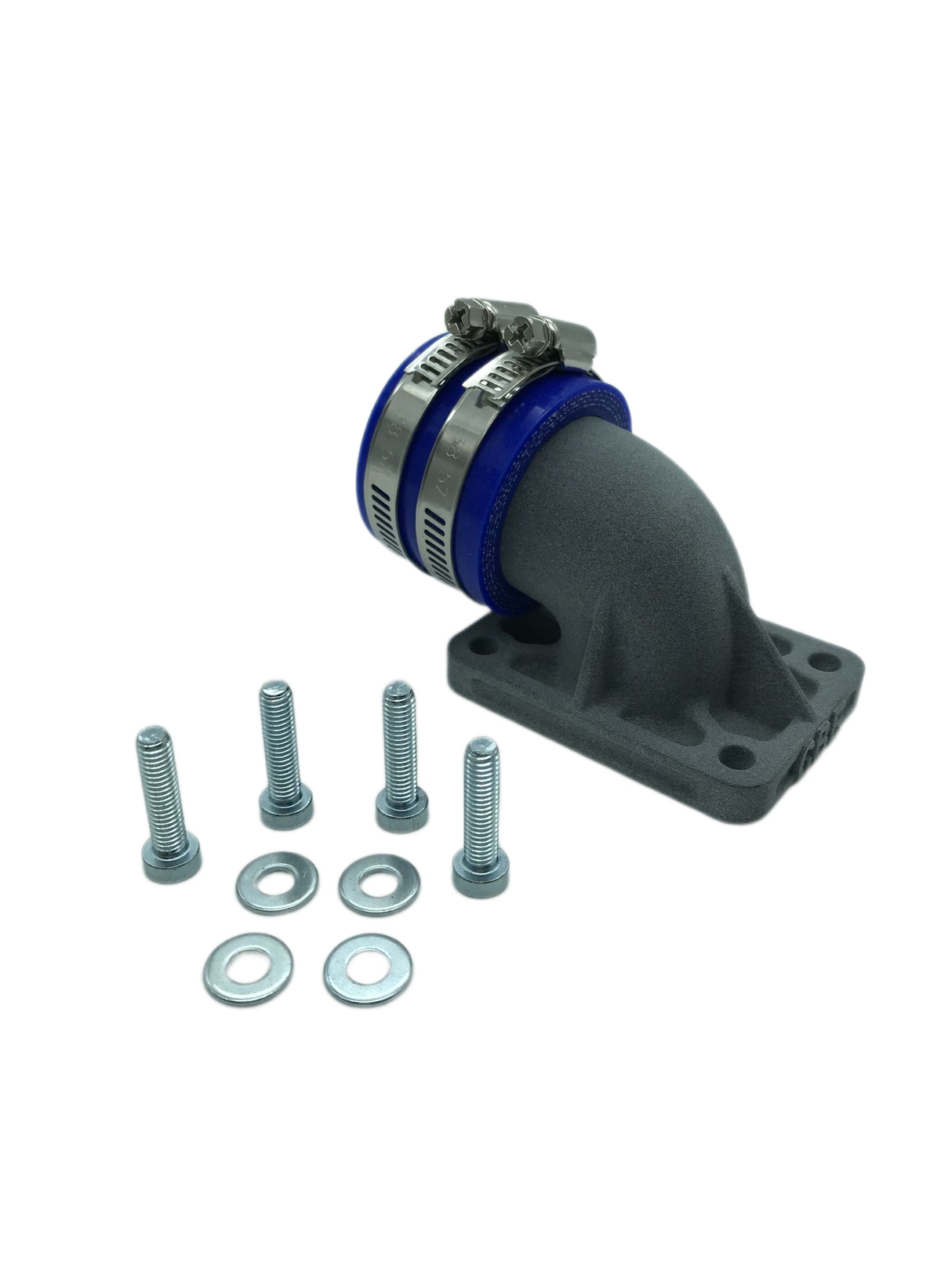 Pipe coudée Ø34 carter Malossi Peugeot 103 - PWK > Ø30mm