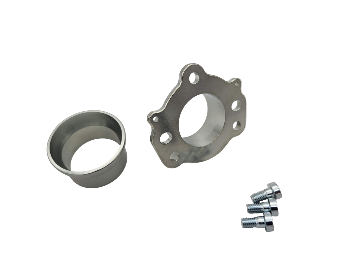 Rotule d'échappement à bride venturisée 100cc Nitro/FLR - Ø38mm